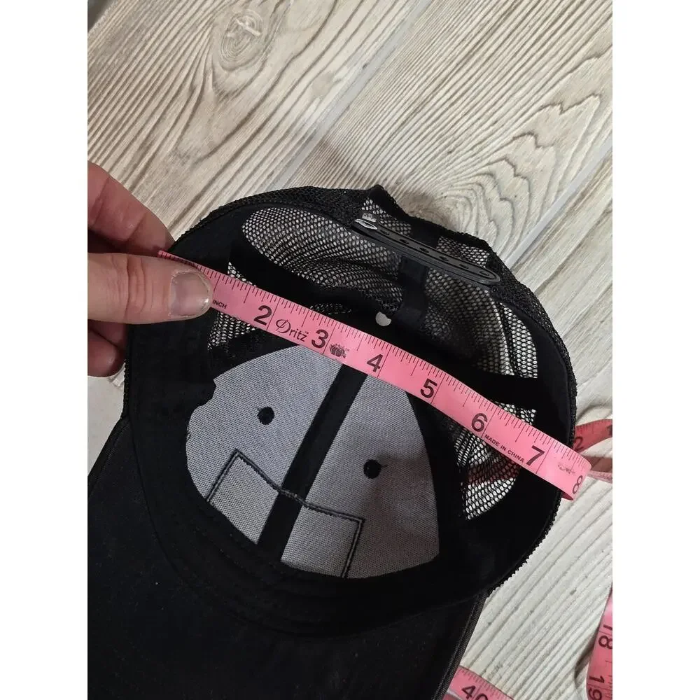 The North Face Black Distressed Mudder Trucker Hat Adult Adjustable